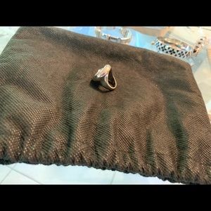 St. John’s silver rings with Swarovski crystals